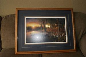 lot 33 image: Signed Jim Hancel Print