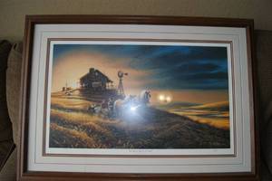lot 34 image: Terry Redlin Print