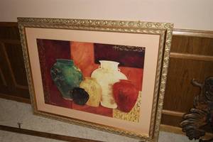 lot 51 image: Large Framed Picture