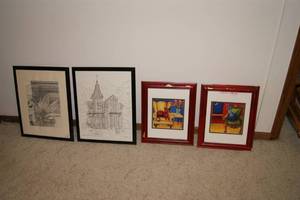 lot 52 image: Lot of 4 Pictures