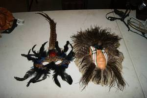 lot 64 image: Lot of 2 Collectible Masks