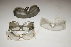 lot 77 image: Lot of 3 Safety Glasses