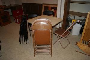 lot 93 image: Table and Chairs
