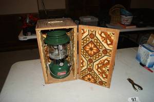 lot 97 image: Coleman Lantern