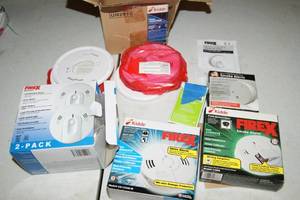 lot 103 image: Lot of New Fire Alarms