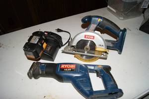 lot 115 image: Ryobi 18V Tools