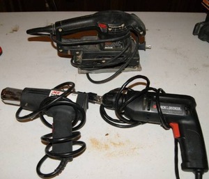 lot 116 image: Lot of 3 Power Tools