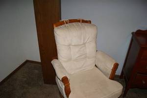 lot 147 image: Gliding Rocking Chair