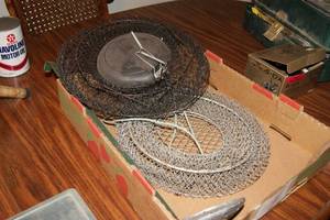 lot 24 image: Fishing Nets and Scoop