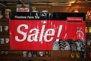 lot 40 image: Firestone Banner