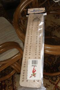 lot 45 image: Bullet Cribbage Board