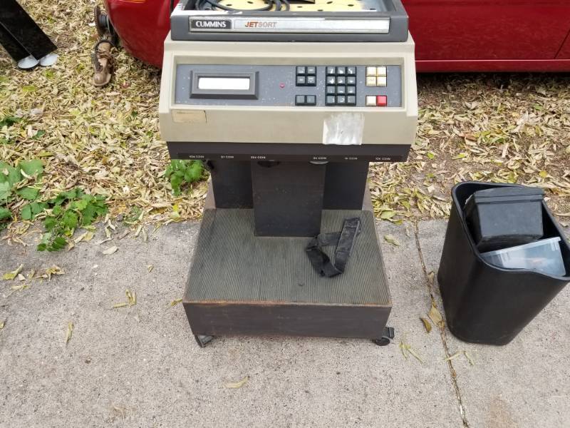Cummins Jetsort Coin Sorter South Minneapolis Garage Surplus KBID