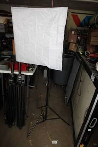 lot 14 image: Lot of (2) LS Pro Photo Studio Lights with Stands