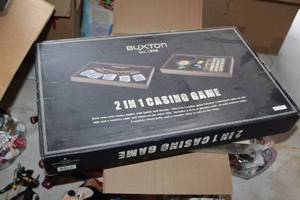 lot 103 image: Buxton 2-in-1 Casino Game