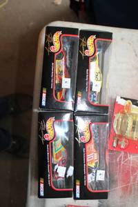 lot 111 image: Lot of (4) Hot Wheels Mattel #26 Cheerios, #94 McDonalds, #5 Kelloggs, #10 Tide Die-Cast Collectors Cars
