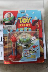 lot 113 image: Disneys Toy Story Buzz Lightyear Action Figure