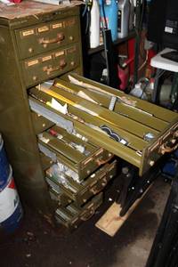 lot 27 image: Locks, Casters, Blades, Fuses, Drill Bits,