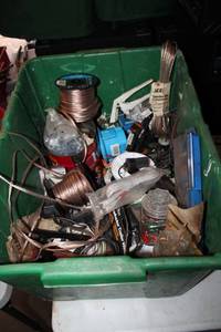 lot 46 image: Speaker Wire, Misc. Electrical Supplies