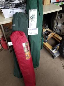 lot 54 image: Lot of (3) Alps Mountaineering King Kong HD Folding Chairs, Ozark Trail Flexi-Basket Folding Bucket