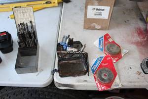lot 153 image: Drill Bits, Coring Bits, 3in. Wire Brush Wheel