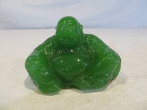 lot 29 image: Green Resin Buddha