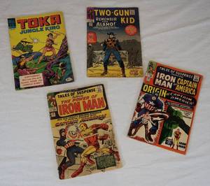 lot 40 image: 4 VINTAGE Comic Books