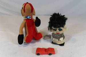 lot 104 image: 3 VINTAGE Toys