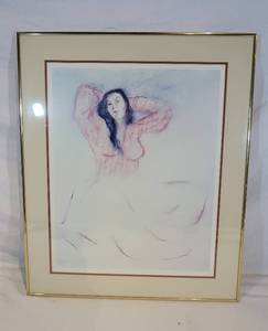 lot 109 image: Framed R.C. Gorman Print
