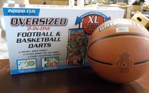 lot 25 image: Franklin Basketball and Double Side...