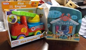 lot 30 image: Day at the Museum Puzzle and Fire E...