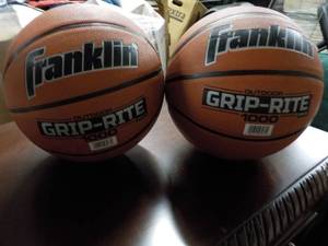 lot 97 image: 2 Franklin Basketballs...
