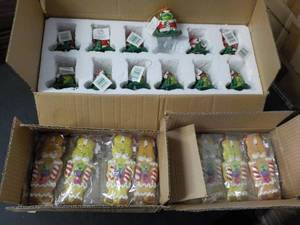 lot 109 image: 36 Xmas Ornaments 12 Frogs and 24 ...