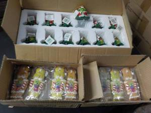 lot 111 image: 36 Xmas Ornaments 12 Frogs and 24 ...