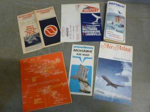 lot 15 image: Vintage Airline Schedules