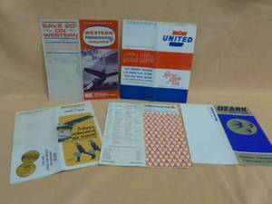 lot 16 image: Vintage Airline Schedules