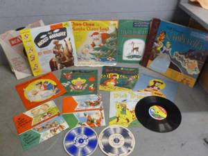 lot 62 image: Vintage Wheaties Records