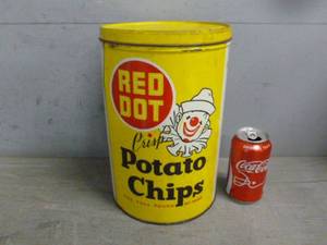 lot 98 image: Vintage Metal Container