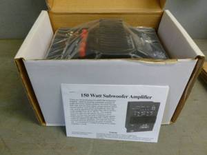 lot 141 image: New Subwoofer Amplifier