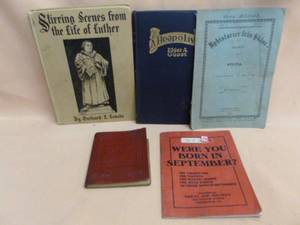 lot 181 image: Vintage Booklets