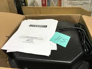 lot 115 image: Everbilt 0.25 HP Pre-Plumbed Sink Tray System Sump Pump- good condition