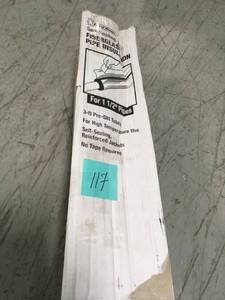 lot 117 image: (Lot of 6) 2-12 in. x 3 ft. Fiberglass Pipe Insulation- not used