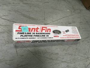 lot 145 image: SlantFin FineLine 30 3 ft. Assembled Enclosure and Element Hydronic Baseboard- not used