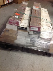 lot 300 image: Pallets for mix of flooring