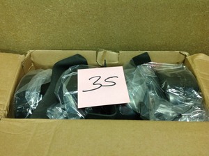 lot 35 image: 5 in. Black PP Caster Kit- not used