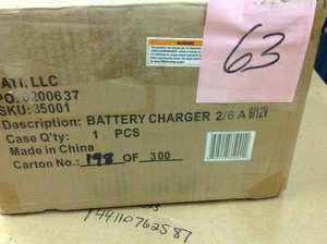 lot 63 image: Ultra Performance 26 Amp 612-Volt Manual Battery Charger-not used