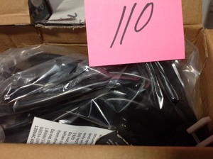 lot 110 image: Lights By Night 24 ft. Black Bistro Integrated LED String Light- not used