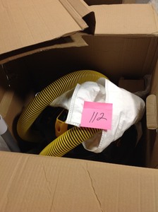 lot 112 image: Vacmaster 8 gal. HEPA Industrial WetDry Vac with 2-Stage Motor- not used