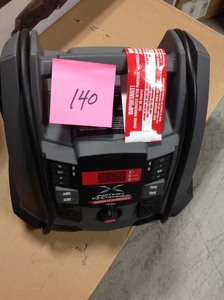 lot 140 image: Schumacher Battery Extender 12-Volt, 1,200 Amp Battery Jump Starter- not used