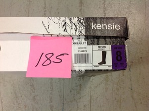 lot 185 image: Kensie Tayson , Womens Boot - Brown -Size &nbsp8- not used