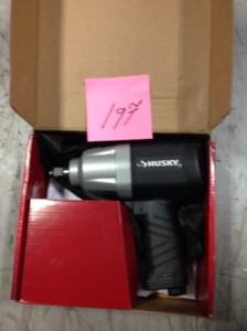 lot 197 image: Husky 650 ft.lbs. 12 in. Impact Wrench- not used